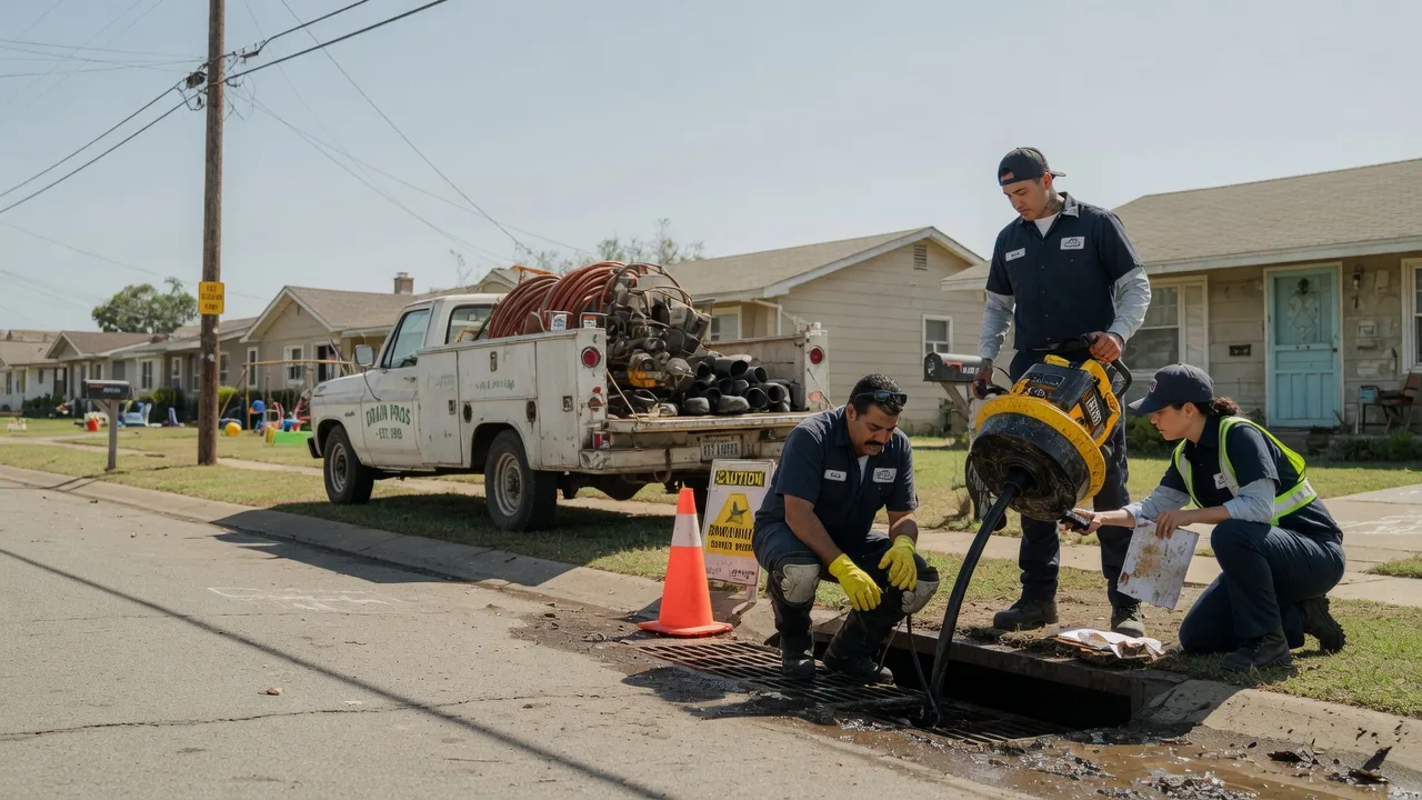Drain Cleaning in Snook, TX near me